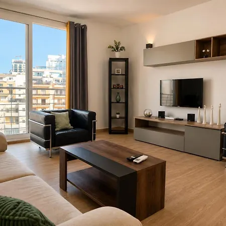 2br Sea View With Terrace & Bbq *